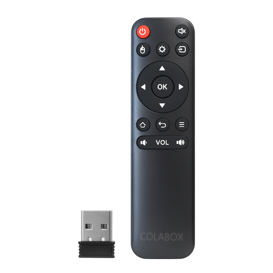 COLABOX Remote Controls For Projectors, Dual Bluetooth And IR Connection, Long Standby Time Of 420 Hours