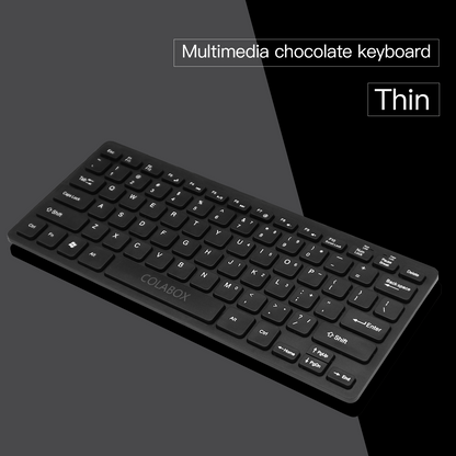 COLABOX Computer Keyboards For Replacement, USB 3.0 Connection, Mute Button, Low Power Consumption, Easy to install